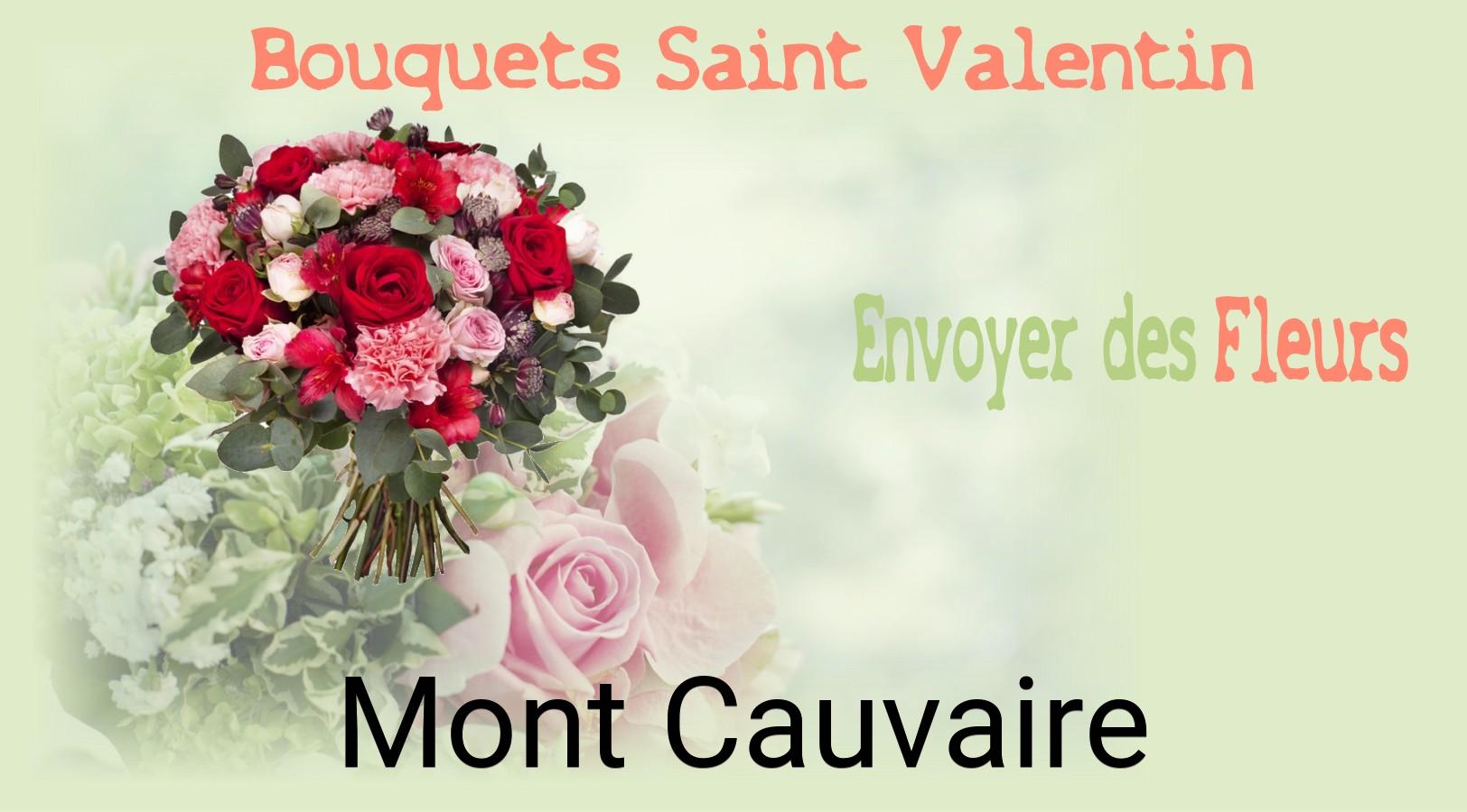 Roses de Saint-Valentin livrées à Mont-Cauvaire